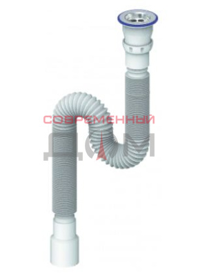 Сифон UNICORN D230 гофрированный